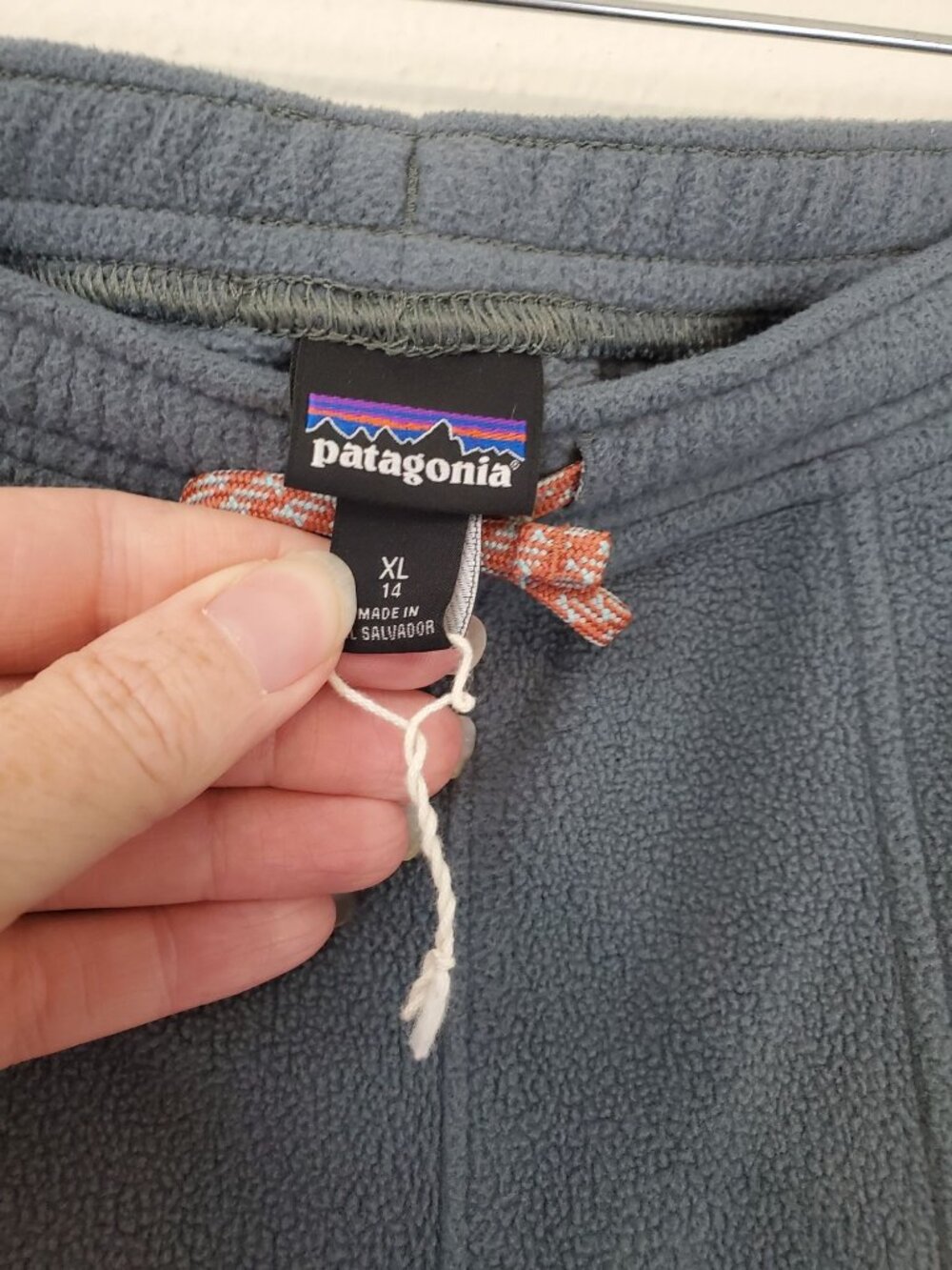 Patagonia Kids Micro D Joggers in Sage - Picture 4 of 14